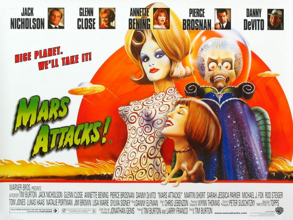 mars attacks screes poster